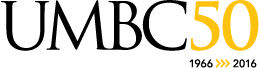 UMBC50 Anniversary logo