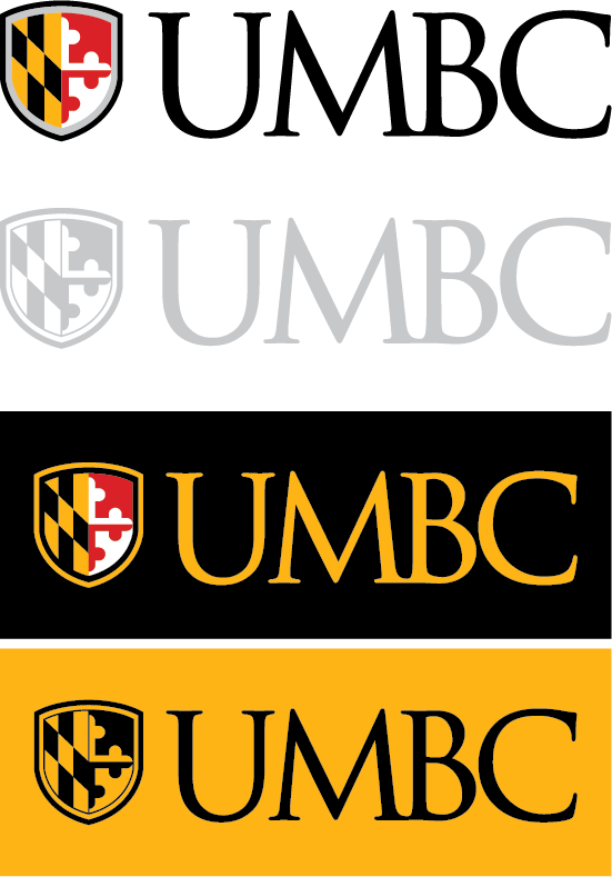UMBC logo acceptable color use