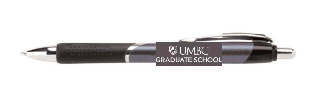 UMBC graduate school pen example