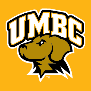 CollegeFanGear UMBC Small Magnet Official Logo Arched UMBC w/Retriever 