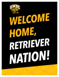 Welcome home retriever nation lettersize poster